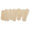 Happy Fun Text Unfinished Wood Shape Piece Cutout for DIY Craft Projects
